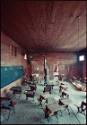 Gordon Roger Alexander Buchanan Parks, Stove occupies the center of auditorium in Shady Grove S…