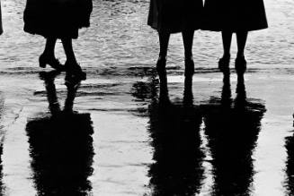 Reflection of Three Women's Legs, 1951