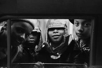 Title unknown, (boys in Harlem, New York, 1952)
