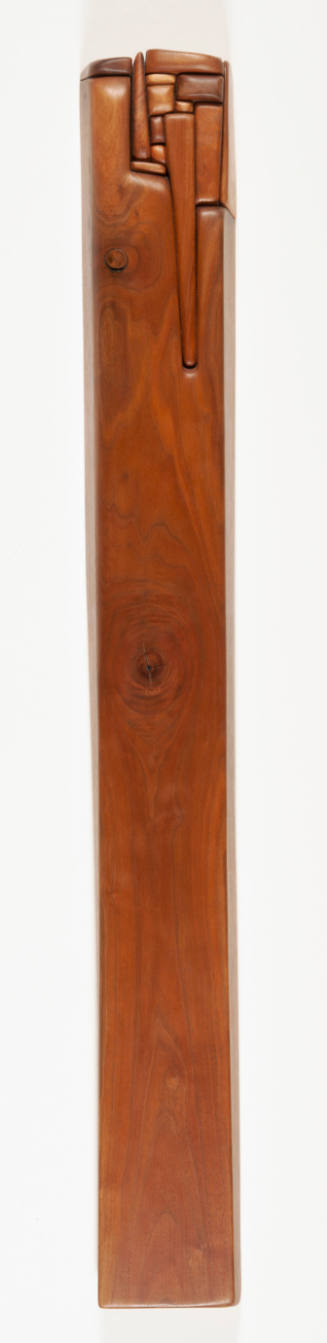 Maurice (Maury) Winston Berggren, title unknown (wall hung sculpture), late 20th century, wood,…