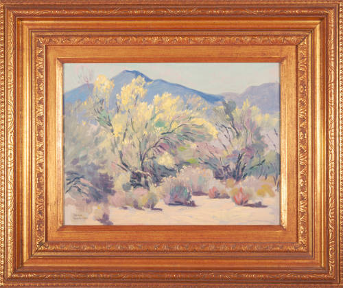 Ralph Goltry, Sketch, ca. 1940, oil on canvas, 14 1/2 x 18 1/2 in., Kansas State University, Ma…