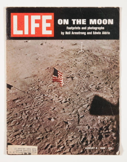 Life magazine (On the Moon)
