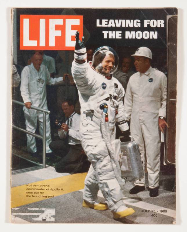 Life magazine (Leaving for the Moon)