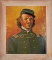 Louis ShipShee, Colonel Elmer Ellsworth, mid 20th century, oil on canvas board, 23 7/8 x 19 3/4…