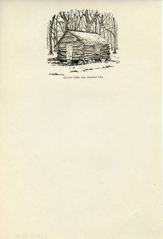 Quivira Cabin near Junction City (page proof)