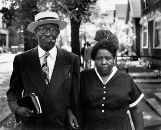 Gordon Roger Alexander Buchanan Parks, 
Husband and Wife, Sunday Morning, Detroit, Michigan, 1…