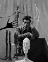 Gordon Roger Alexander Buchanan Parks, 
Sculptor Alberto Giacometti, Paris, 1951, printed 2017…