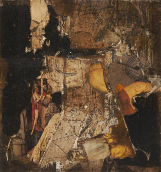 Fred Otnes, Time, 1999, collage on illustration board, 24 x 20 in., Kansas State University, Ma…