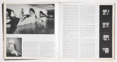 Lynda Benglis, Artforum (Benglis article, no ad), November 1974, photomechanical reproduction (…