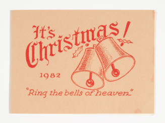 Christmas card 1982
