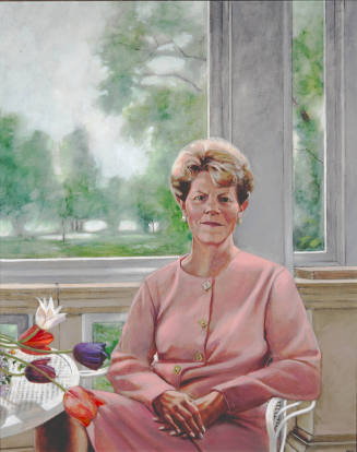 Barbara Waterman-Peters, Portrait of Ruth Ann Wefald, 2007, oil on canvas, 30 x 24 in., Kansas …