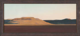 Judy Love, Zeandale Ziggurat, 2003, pastel on paper, 14 1/2 x 37 1/2 in., Kansas State Universi…