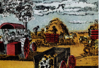 Threshing in Kansas