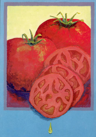 Janice Lee McClure, Picture Tomatoes, 1994, photomechanical reproduction, 5 13/16 x 4 in., Kans…