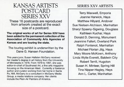 Kansas Artists' Postcard Series title card