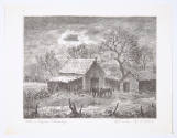 Charles B. Rogers, Hour Before Evening, ca. 1940, lithograph, 6 9/16 x 8 7/8 in., Kansas State …