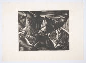 Ross Eugene Brought, Bad Lands Nocturne, 1934, mezzotint, 12 1/4 x 15 3/8 in., Kansas State Uni…