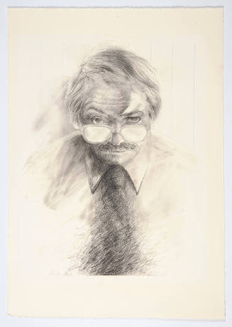 Charles Stroh (United States, 1943 - 2022)
Title unknown (self portrait), late 20th century
C…