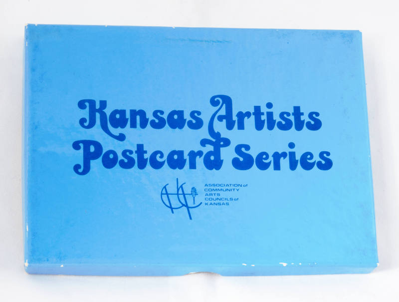 Kansas Artists' Postcard Series (lid)