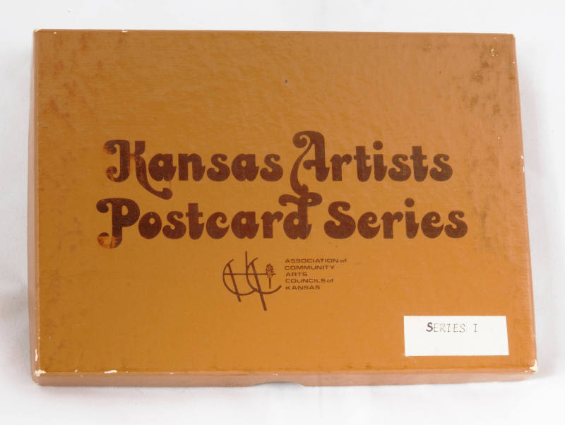 Kansas Artists' Postcard Series (lid)