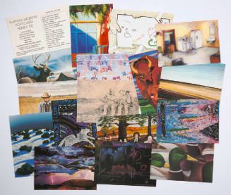 Association of Community Arts Councils of Kansas, Kansas Artists' Postcard Series, 1989, photom…