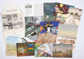 Association of Community Arts Councils of Kansas, Kansas Artists' Postcard Series VII, 1984, ph…