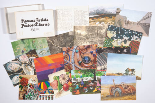 Association of Community Arts Councils of Kansas, Kansas Artists' Postcard Series, 1979, photom…