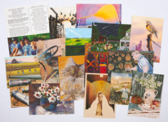 Association of Community Arts Councils of Kansas, Kansas Artists' Postcard Series XXV, 2002, ph…