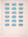 Richard Klocke, Lessons Test and Scriptures Blessed, 1982, die cut, dry color, burnishing, mat …
