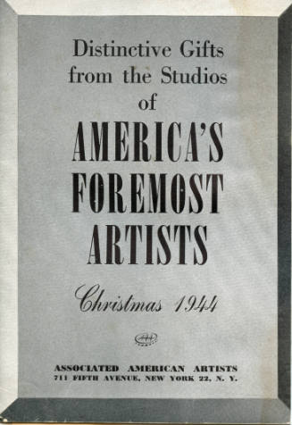 Distinctive Gifts from the Studios of America's Foremost Artist: Christmas 1944