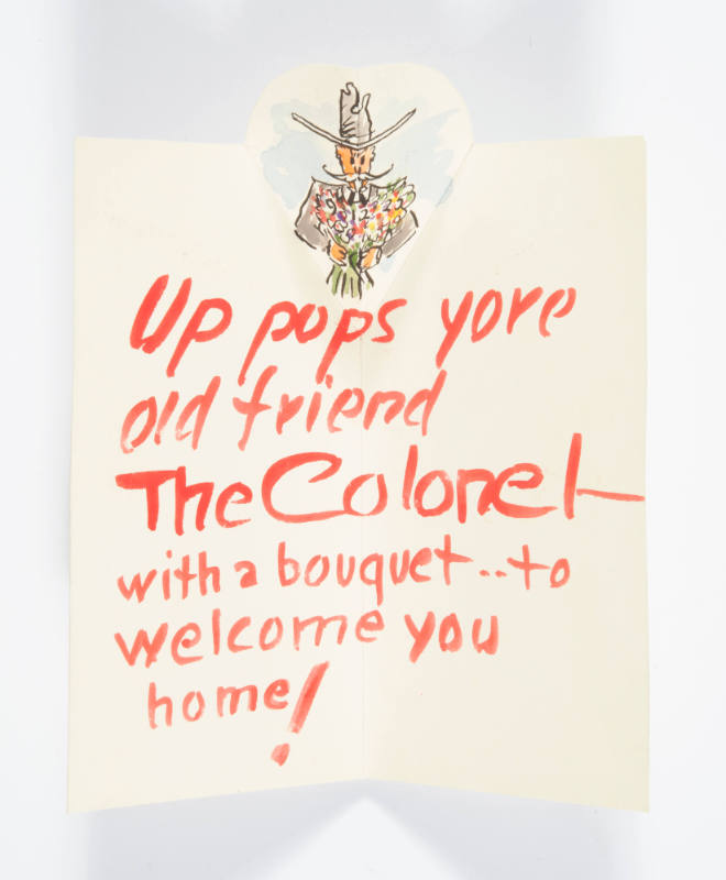 Colonel popup card