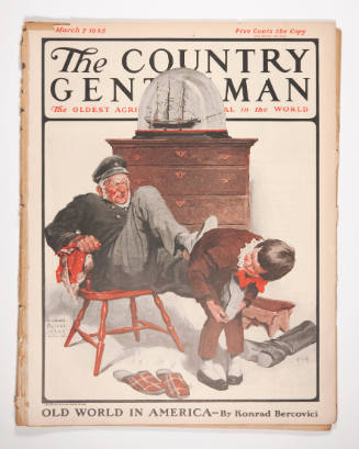 The Country Gentleman magazine (Old World in America- By Konrad Bercovici