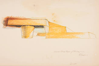 Title unknown (architectural drawing for Mining Museum, Crawford County, Kansas)