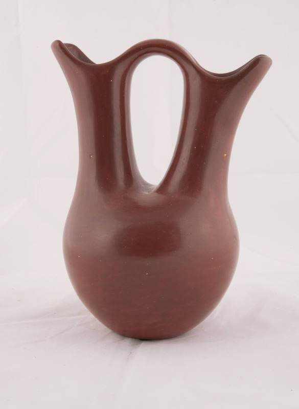 Red wedding vase