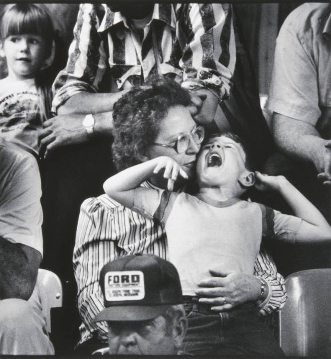 Title unknown (boy yawning)