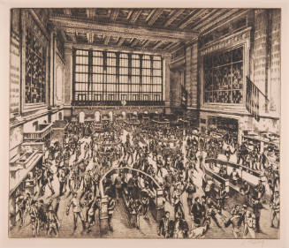 Interior, New York Stock Exchange