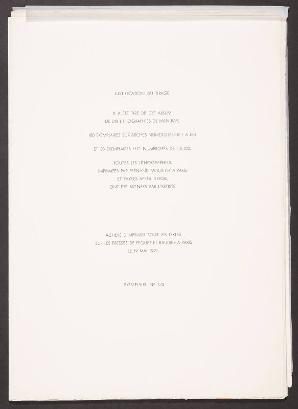 Cover sheet for De l'origine des éspèces par voie de sèlection irrationelle