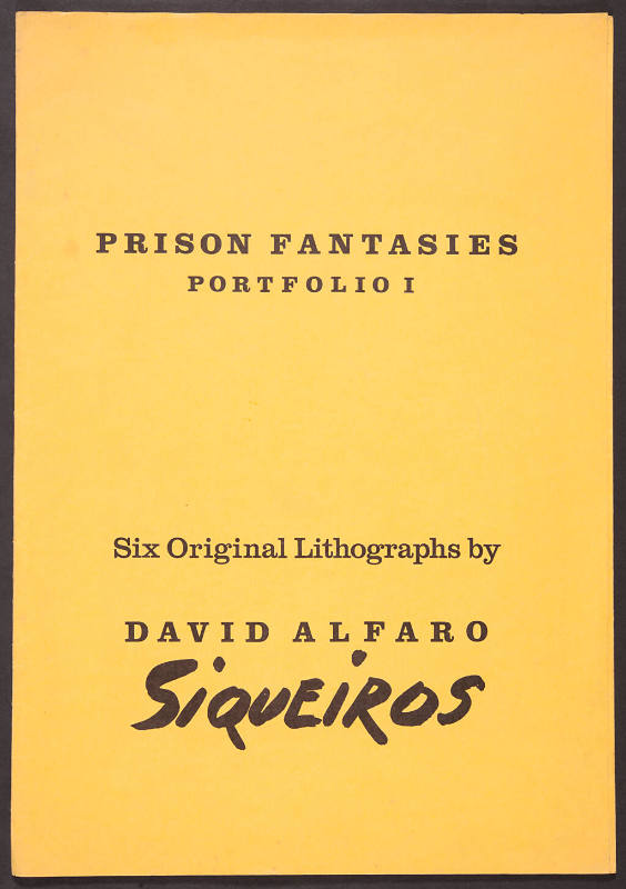 Portfolio cover for Prison Fantasies