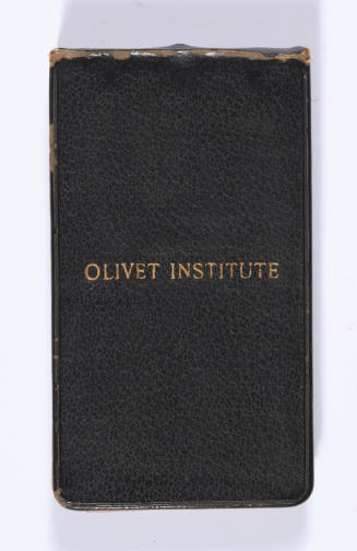 Olivet Institute sketchbook