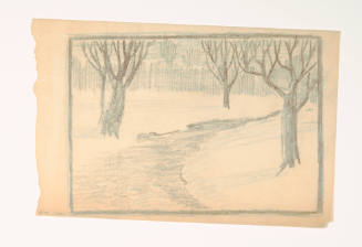 Cartoon for Creek in Winter