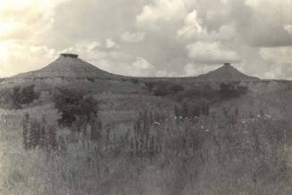 Twin Buttes, Barber County, Kansas