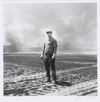 Randall Bathurst: Burning Wheat Stubble, July 1997