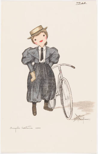 Bicycle Costume 1899