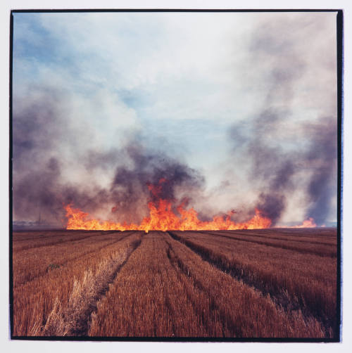 Wheat Stubble Fire, Eastern Colorado, 1992