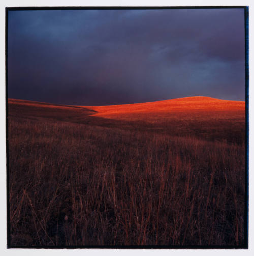 Sunset near Sharpes Creek Road, Chase Co., Kansas, 1994