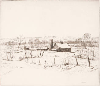 Kansas Farm in Winter