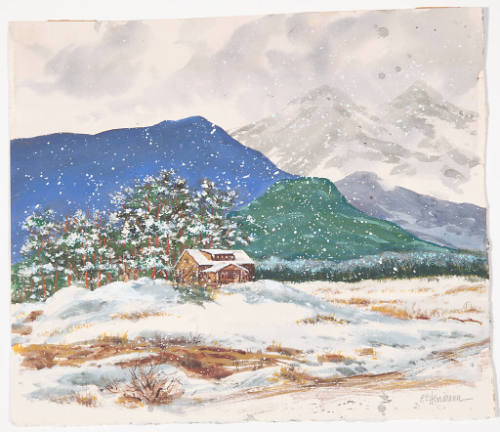 Title Unknown (William Allen White's cabin at Estes Park, Colorado)