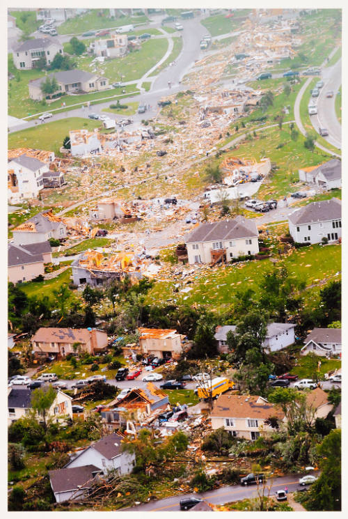 Unknown (aerial view, Miller Ranch area, Manhattan, KS)