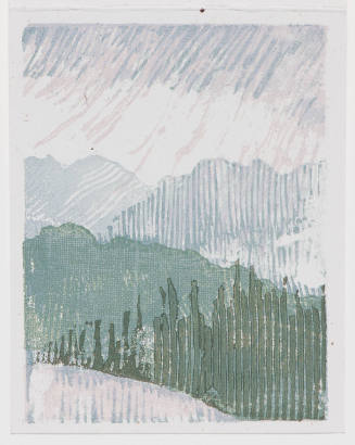 Title unknown (holiday greeting card with landscape)