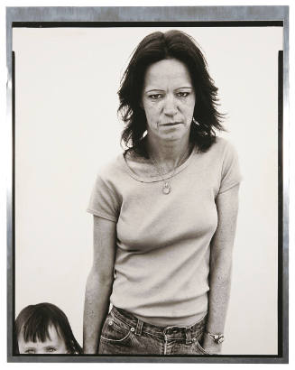 Debbie McIntyre, practical nurse, and her daughter, Marie Cortez, Colorado, 6/11/83